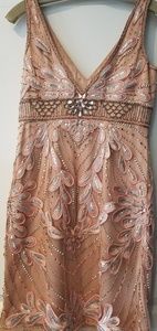 Beaded cocktail dress